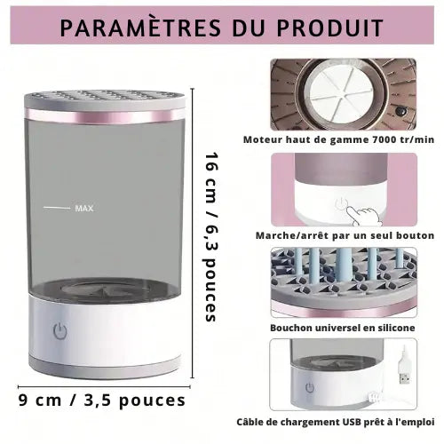 Nettoyage pinceaux Ma boutique
