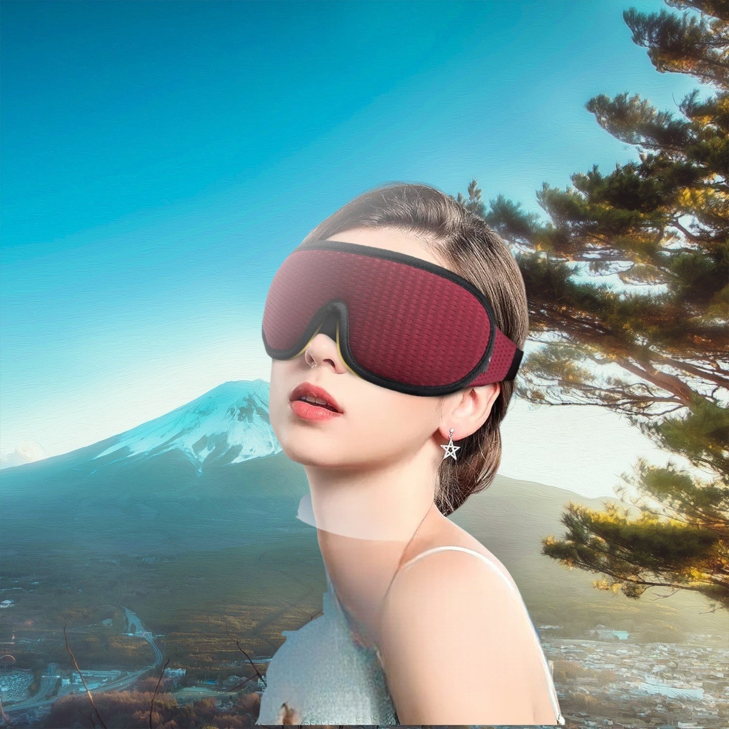 cache yeux AlphaSection