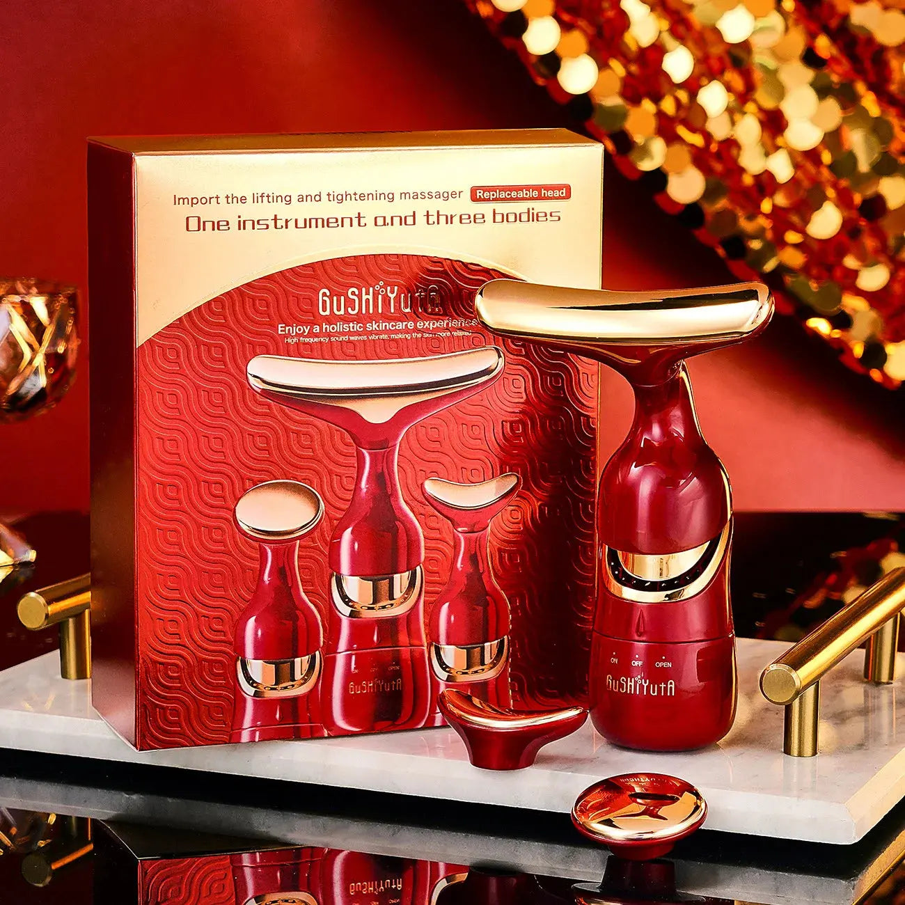 Masseur facial 3 en 1 AlphaSection