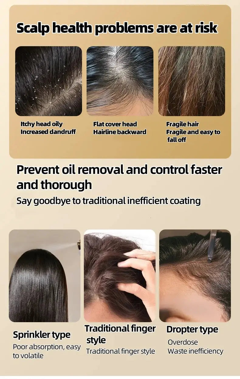 L'applicateur d'huile capillaire Ma boutique